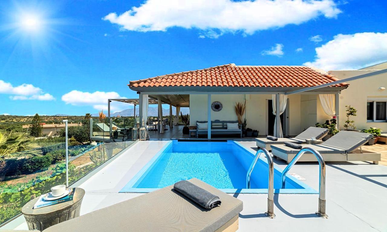 Olive Green Villa Heated Pool Агиос-Николаос Экстерьер фото