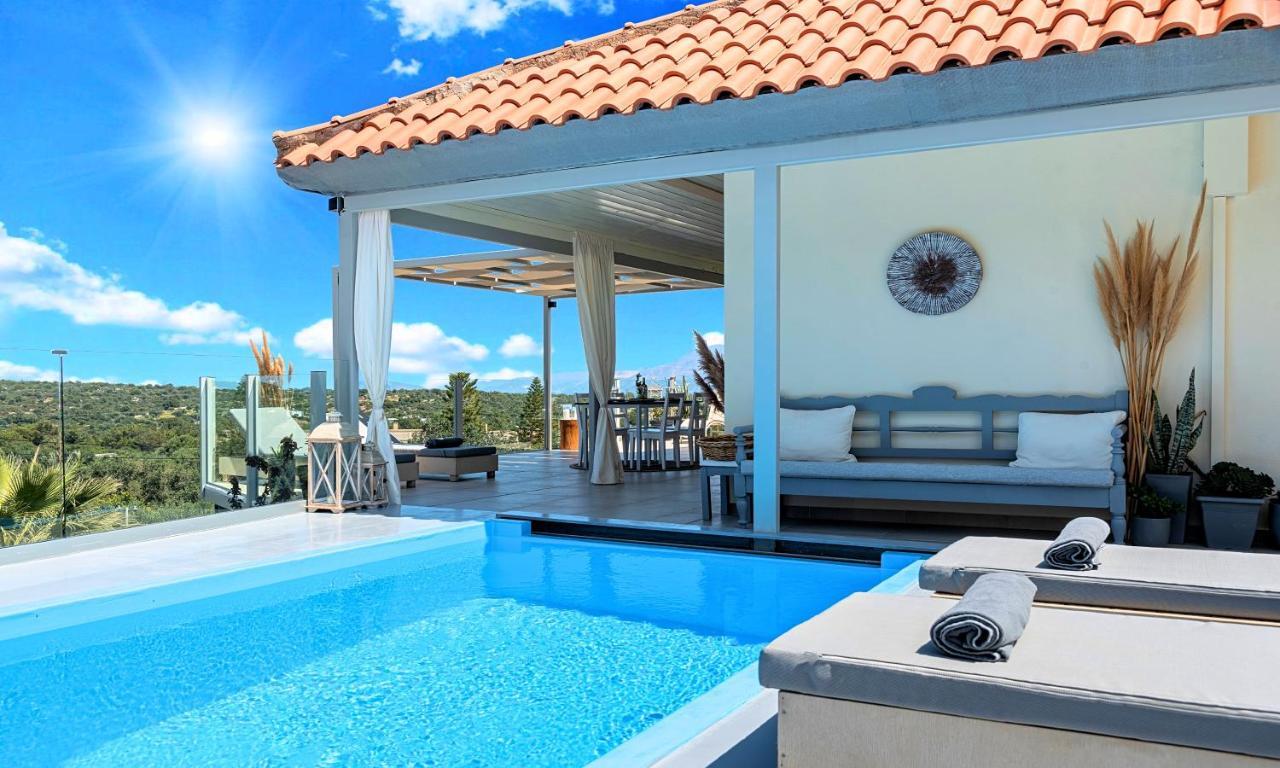 Olive Green Villa Heated Pool Агиос-Николаос Экстерьер фото