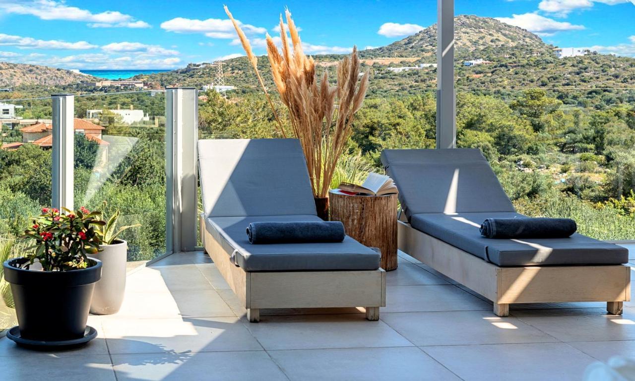 Olive Green Villa Heated Pool Агиос-Николаос Экстерьер фото