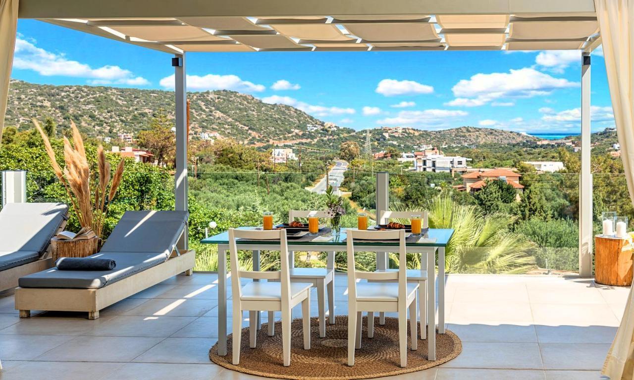 Olive Green Villa Heated Pool Агиос-Николаос Экстерьер фото